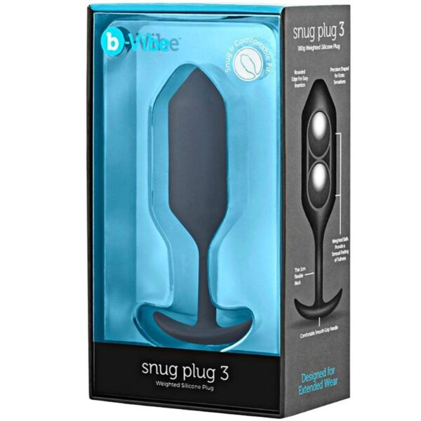 B-VIBE - PLUG ANAL SNUG PLUG 3 - Imagen 3