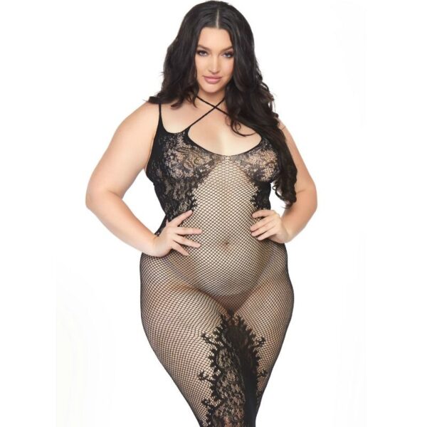 LEG AVENUE - VESTIDO EN CUERPO DE RED 1X-2X - Imagen 2