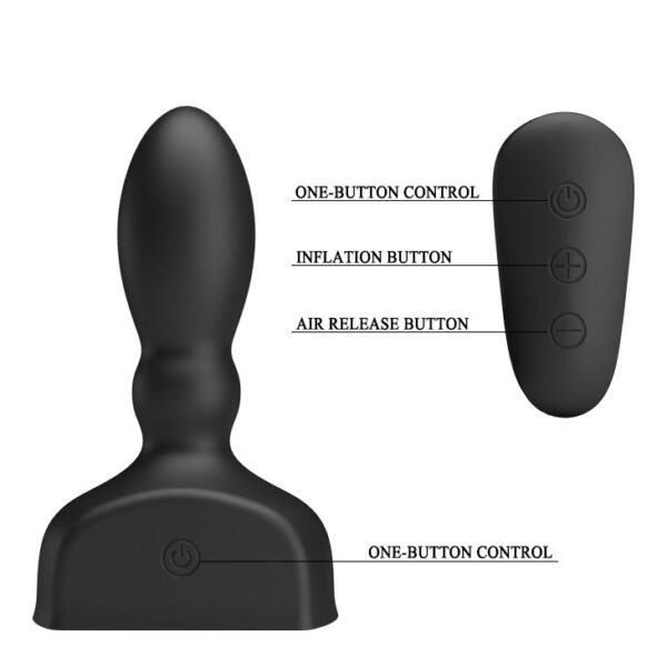 PRETTY LOVE - MARRIEL PROSTÁTICO VIBRADOR E INFLABLE - Imagen 2