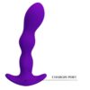PRETTY LOVE - MASAJEADOR ANAL 12 MODOS VIBRACIÓN LILA - Imagen 2