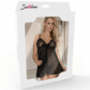 SUBBLIME - VESTIDO TIRAS NEGRO S/M - Imagen 4