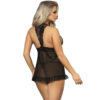 SUBBLIME - BABYDOLL ABIERTO NEGRO L/XL - Imagen 3