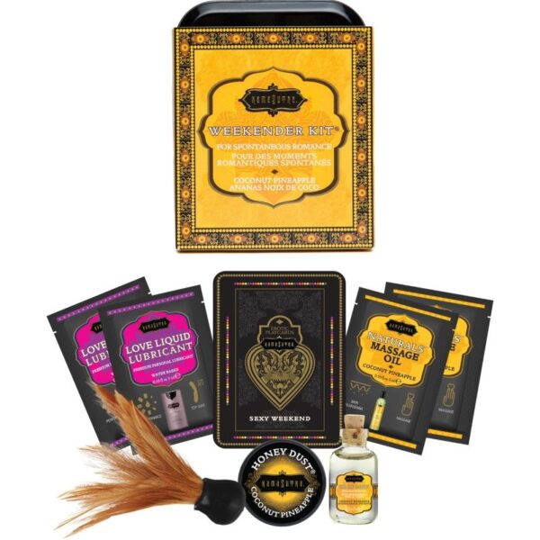 KAMASUTRA - WEEKENDER TIN KIT COCO Y PIÑA - Imagen 2
