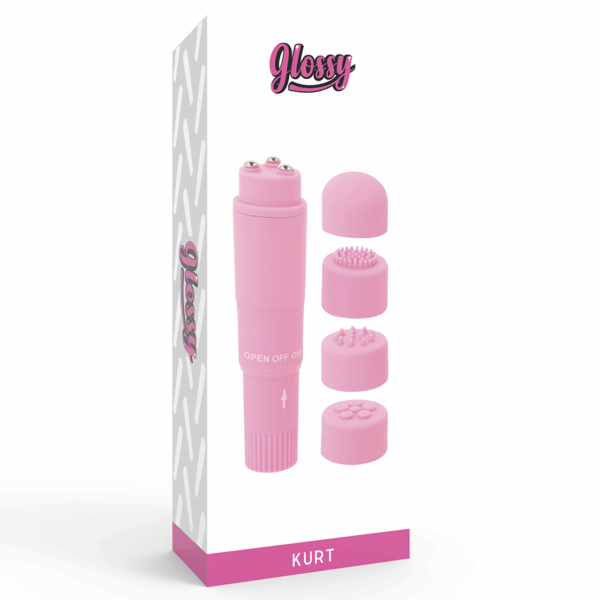 GLOSSY - POCKET  KURT MASAJEADOR ROSA - Imagen 4
