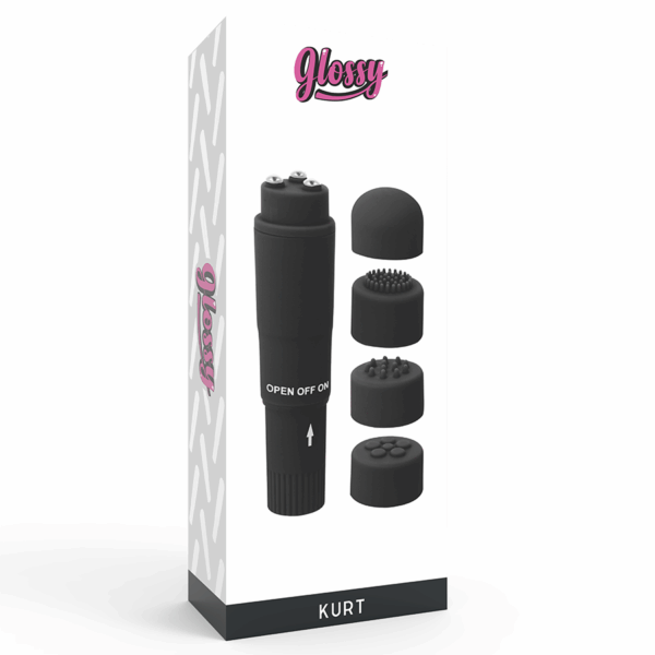 GLOSSY - POCKET  KURT MASAJEADOR NEGRO - Imagen 4