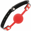 DARKNESS - MORDAZA  SILICONA ROJO - Imagen 2