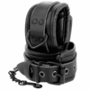 DARKNESS - ESPOSAS AJUSTABLES MANOS LEATHER NEGRO - Imagen 2