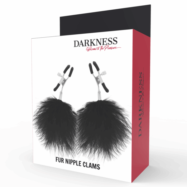 DARKNESS - PINZAS PARA PEZONES CON POMPONES 2 - Imagen 4