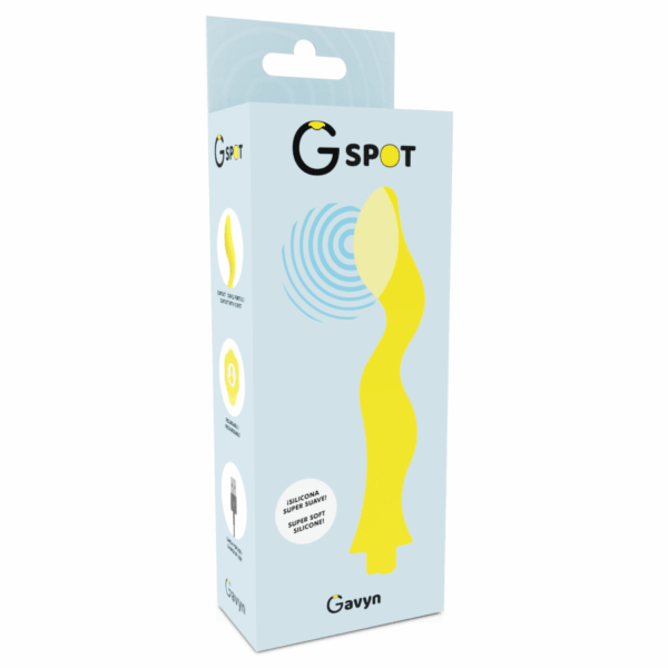 G-SPOT - GAVYN VIBRADOR PUNTO G AMARILLO - Imagen 4
