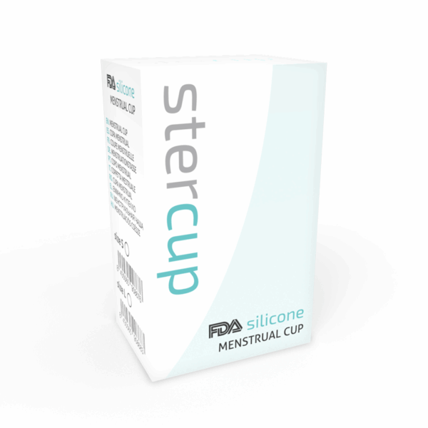 STERCUP - COPA MENSTRUAL FDA SILICONA ROSA - TALLA L - Imagen 4