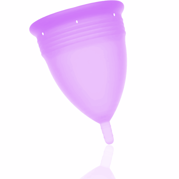 STERCUP - COPA MENSTRUAL FDA SILICONA LILA - TALLA S - Imagen 2