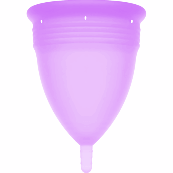 STERCUP - COPA MENSTRUAL FDA SILICONA LILA - TALLA S - Imagen 3
