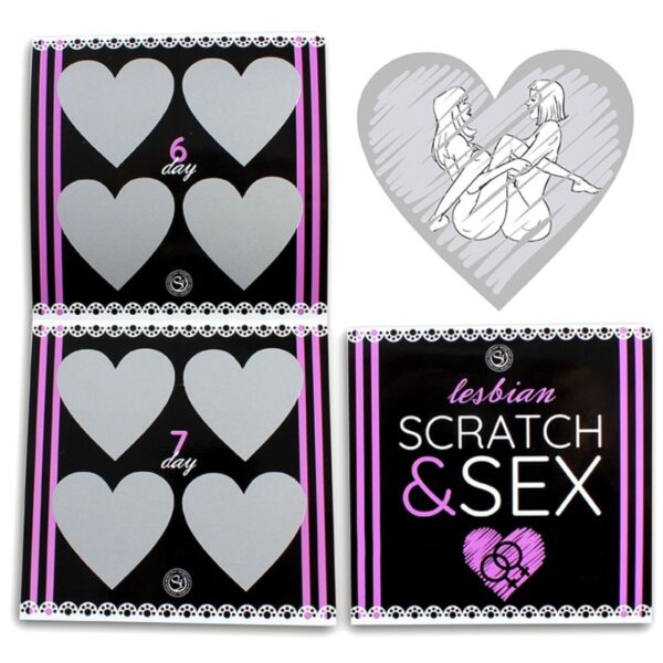 SECRETPLAY - SCRATCH  SEX JUEGO PAREJAS POSTURAS LESBICAS (ES/EN/FR/PT/DE) - Imagen 2