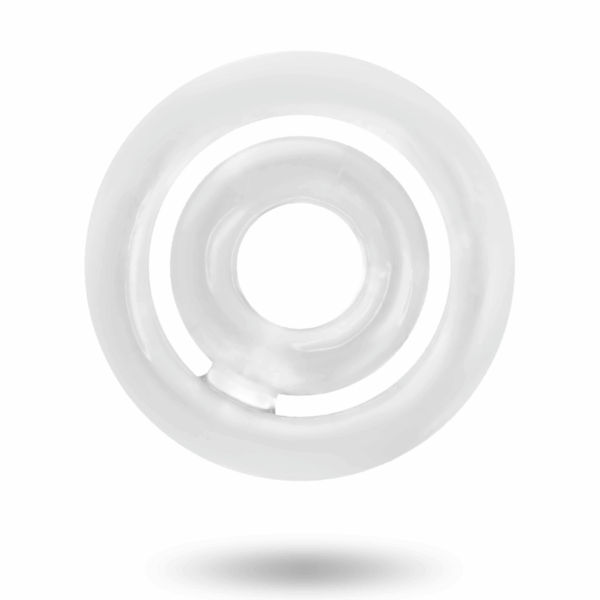 ADDICTED TOYS - POTENZ SET ANILLOS PENE CLEAR - Imagen 2