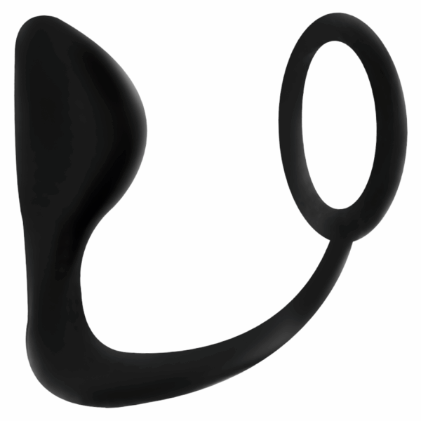 ADDICTED TOYS - PLUG ANAL CON ANILLO PENE NEGRO - Imagen 3