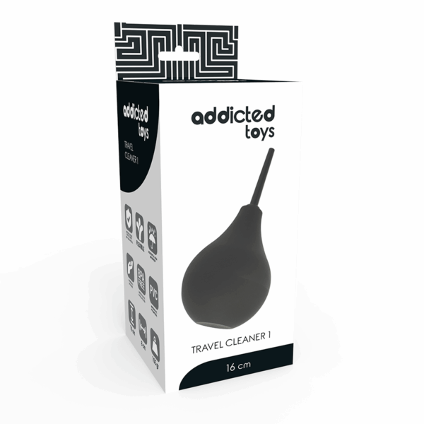 ADDICTED TOYS - LIMPIADOR ANAL NEGRO - Imagen 5