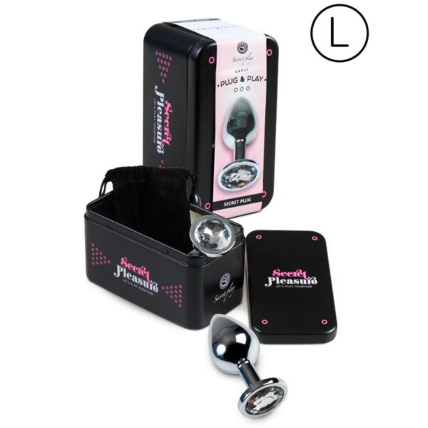 SECRETPLAY - PLUG ANAL TRANSPARENTE L - Imagen 2