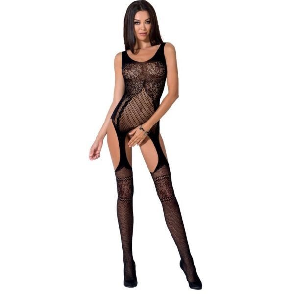 PASSION - WOMAN BS061 BODYSTOCKING ROJO TALLA UNICA - Imagen 2