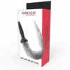 DARKNESS - PLUG ANAL SILICONA CON COLA GRIS - Imagen 3