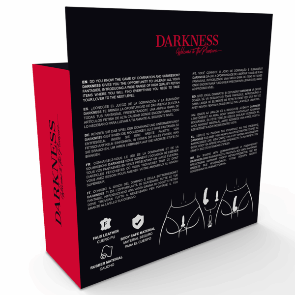 DARKNESS - PANTIES CON PLUG Y DILDO INTERCAMBIABLE - Imagen 5