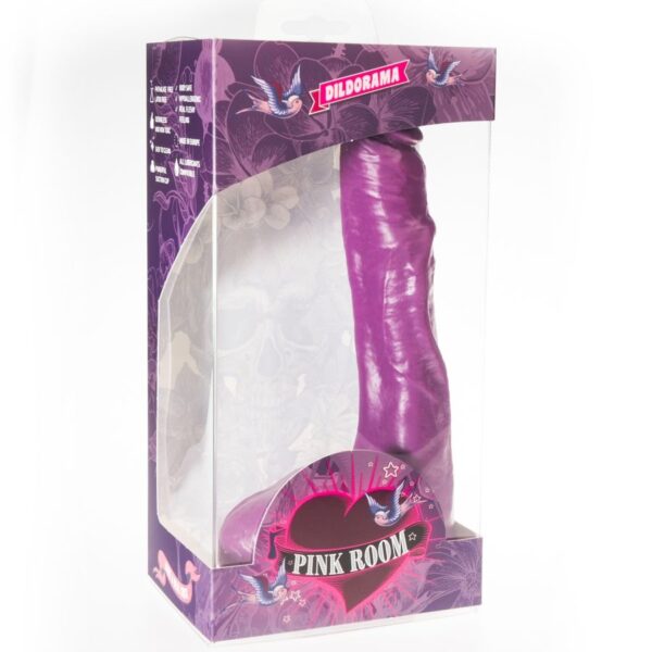 PINK ROOM - NILO DILDO REALÍSTICO LILA 23 CM - Imagen 2