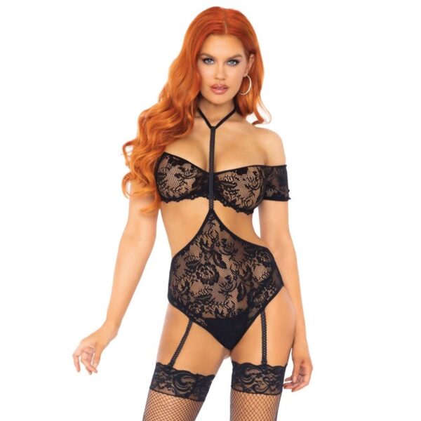 LEG AVENUE - SET DOS PIEZAS TOP  TEDDY M/L - Imagen 3