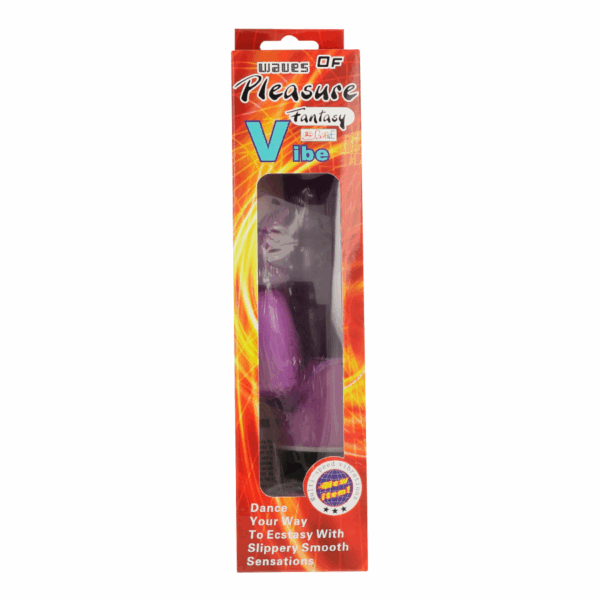 BAILE - WAVES OF PLEASURE FANTASY VIBRADOR CON RABBIT LILA 23 CM - Imagen 2