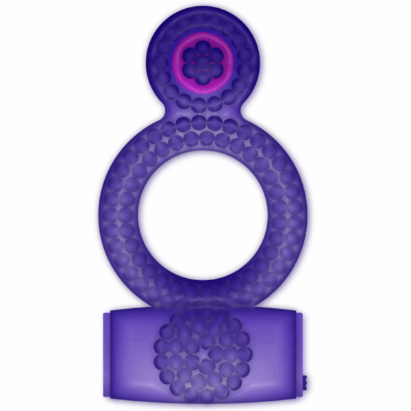 CASUAL LOVE - RING DOUBLE PLEASURE ANILLO LILA - Imagen 2