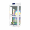 X RAY - CLEAR DILDO TRANSPARENTE 18 CM -O- 4 CM - Imagen 2