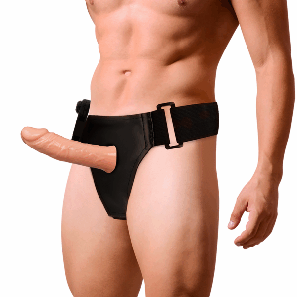 HARNESS ATTRACTION - ARNÉS  HUECO BENNY CON VIBRADOR 15 CM -O- 4.5 CM - Imagen 2