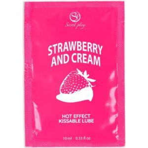 SECRETPLAY - MONODOSIS LUBRICANTE FRESAS  NATA 10 ML