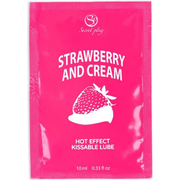 SECRETPLAY - MONODOSIS LUBRICANTE FRESAS  NATA 10 ML