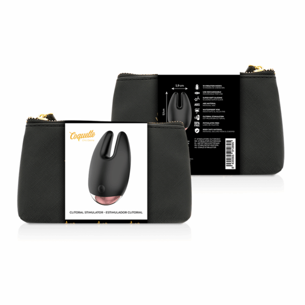 COQUETTE CHIC DESIRE - ESTIMULADOR CLÍTORIS NEGRO / GOLD - Imagen 2