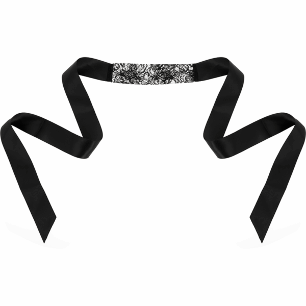 COQUETTE CHIC DESIRE - ANTIFAZ ENCAJE NEGRO CINTA - Imagen 3