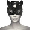 COQUETTE CHIC DESIRE - MASCARA CUERO VEGANO CON OREJAS DE GATO - Imagen 2