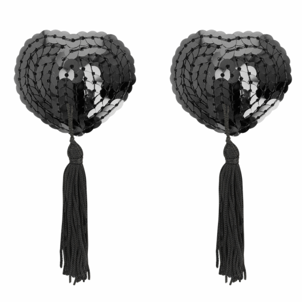 COQUETTE CHIC DESIRE - CUBRE PEZONES NEGRO LENTEJUELAS - Imagen 3