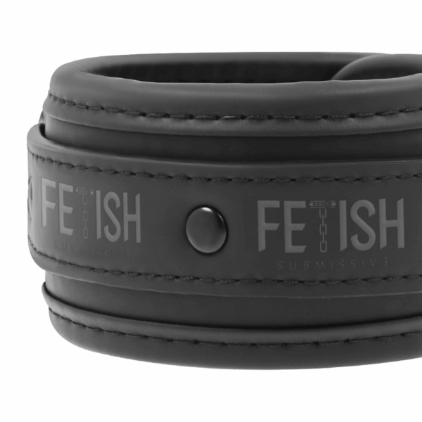 FETISH SUBMISSIVE - ESPOSAS CUERO VEGANO CON FORRO DE NEOPRENO - Imagen 3