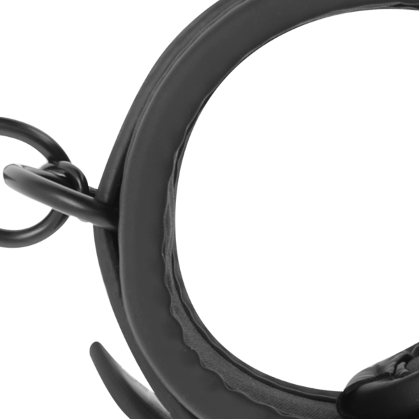 FETISH SUBMISSIVE - ESPOSAS TOBILLOS CUERO VEGANO CON FORRO DE NEOPRENO - Imagen 5
