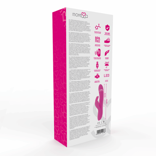 MORESSA - ETHAN EFECTO WAVE MAS POTENTE VIBRACIÓN PREMIUM SILICONE RECARGABLE - Imagen 5