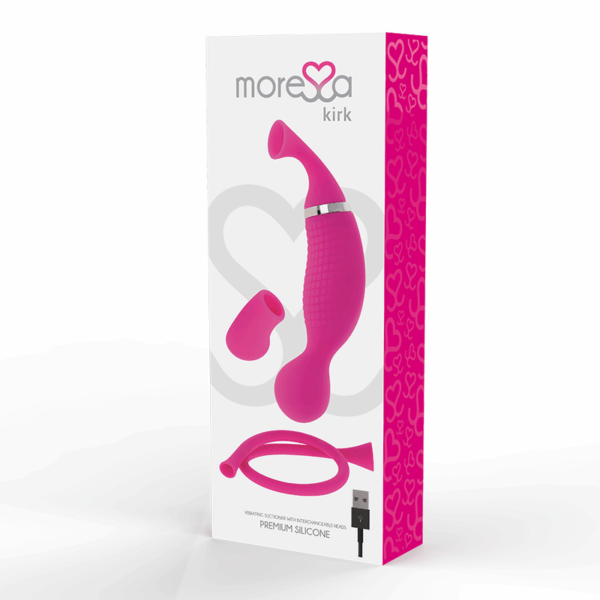 MORESSA - KIRK DUO ONDAS ESTIMULADORAS + MASAJEADOR MULTI PRESTACIONES PREMIUM SILICONE RECARGABLE - Imagen 4