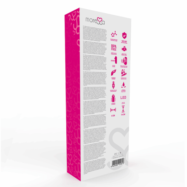 MORESSA - KIRK DUO ONDAS ESTIMULADORAS + MASAJEADOR MULTI PRESTACIONES PREMIUM SILICONE RECARGABLE - Imagen 5