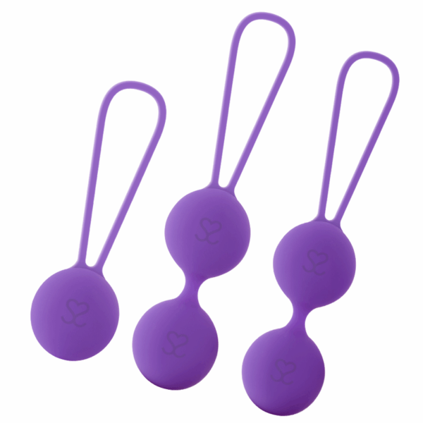 MORESSA - OSIAN SET Osian One; 51 Gr / Osian Two; 101 Gr / Osian Three 85 gr PREMIUM SILICONA LILA - Imagen 2