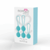 MORESSA - OSIAN SET Osian One; 51 Gr / Osian Two; 101 Gr / Osian Three 85 gr PREMIUM SILICONA TURQUESA - Imagen 3