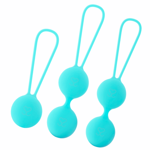 MORESSA - OSIAN SET Osian One; 51 Gr / Osian Two; 101 Gr / Osian Three 85 gr PREMIUM SILICONA TURQUESA - Imagen 2