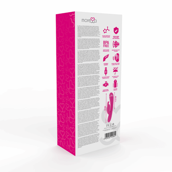 MORESSA - TELMO TICKLING CLITORIAL PREMIUM SILICONE RECARGABLE - Imagen 5