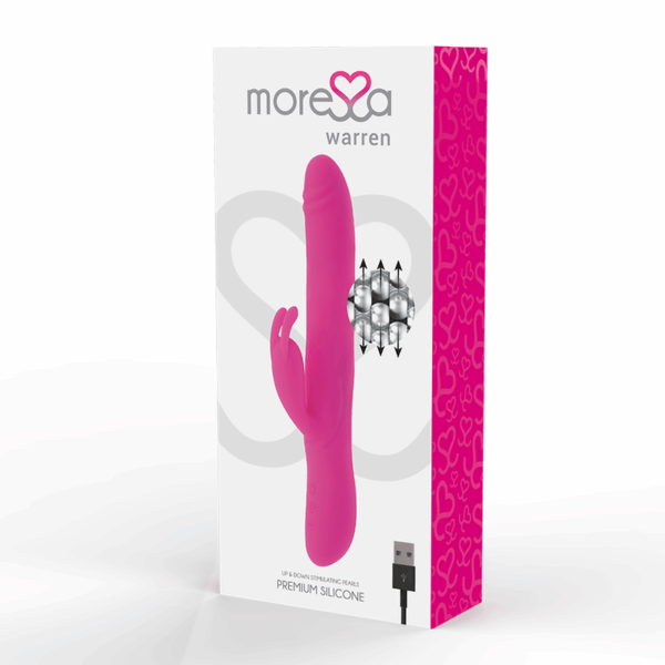 MORESSA - WARREN IMPULSOR OSCILANTE Y POTENTE VIBRACIÓN PREMIUM SILICONA RECARGABLE - Imagen 4
