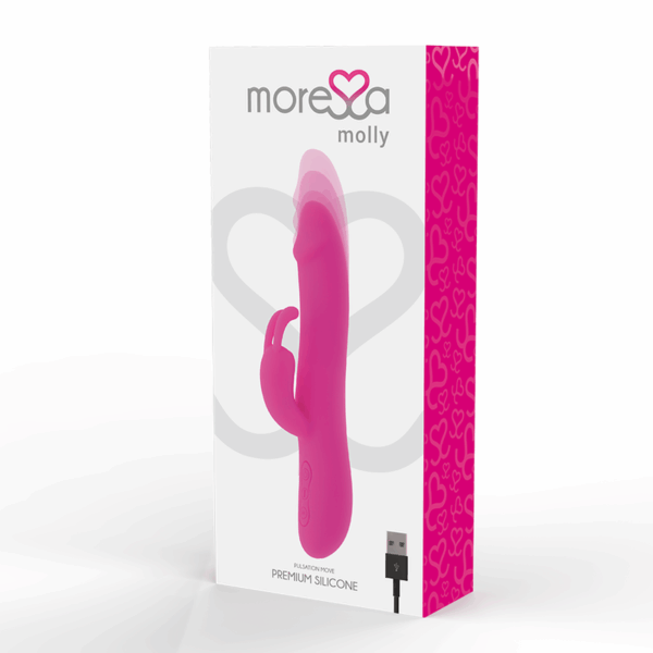MORESSA - MOLLY IMPULSOR UPDOWN Y POTENTE VIBRACIÓN PREMIUM SILICONE RECARGABLE - Imagen 4