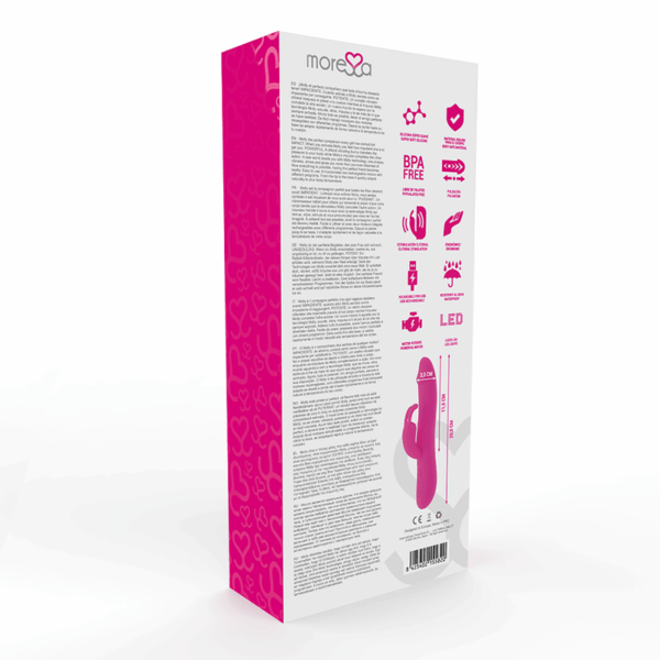 MORESSA - MOLLY IMPULSOR UPDOWN Y POTENTE VIBRACIÓN PREMIUM SILICONE RECARGABLE - Imagen 5