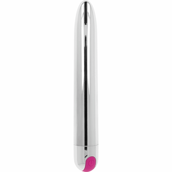 OHMAMA - VIBRADOR SILVER RECARGABLE 10 MODOS 18.5 CM - Imagen 2