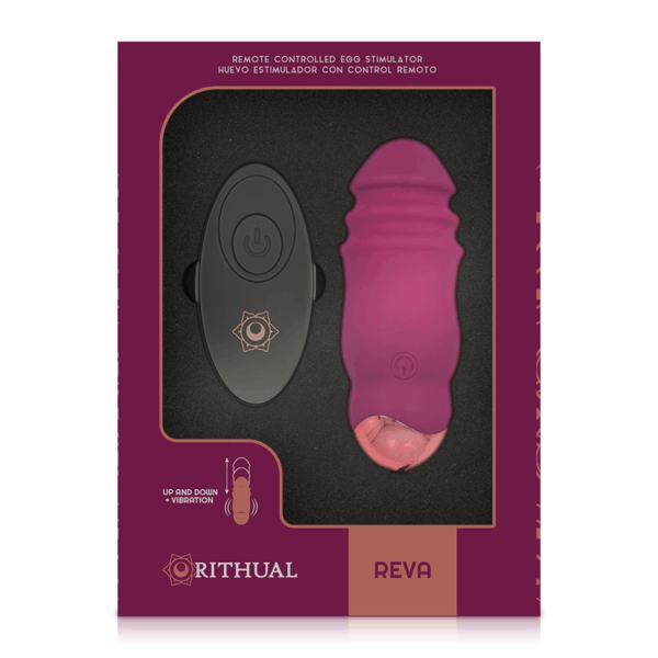 RITHUAL - REVA HUEVO CONTROL REMOTO SISTEMA UPDOWN + VIBRACIÓN - Imagen 5
